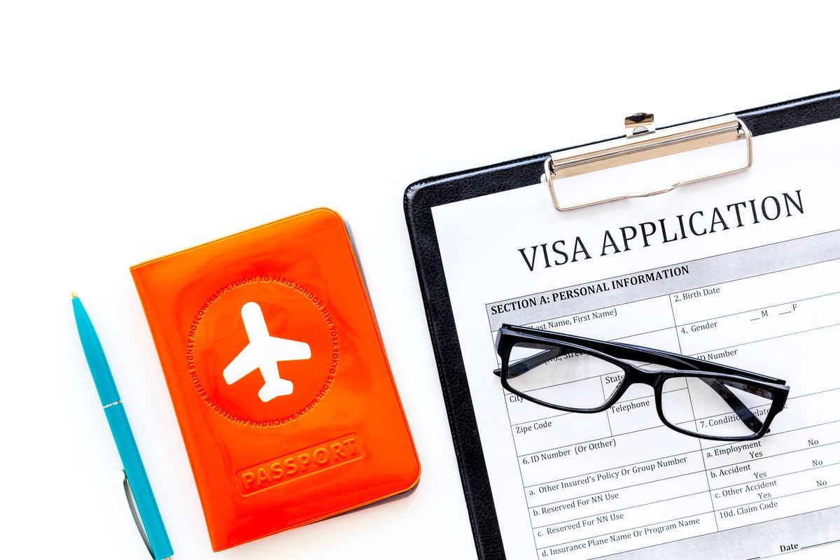 Assistance in Visa application form.